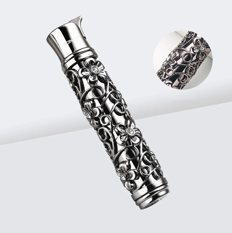 Честная Подлинная Ретро фигурная металлическая газовая надувная зажигалка