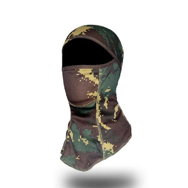 

Outdoor Windproof Head Surround Cover Tactical Mask Digital Camouflage Elastic Headgear