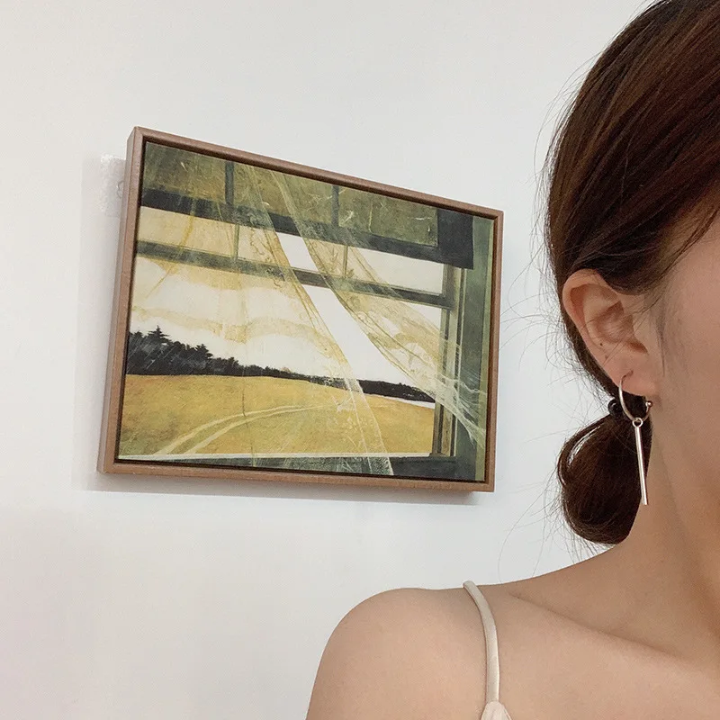 

Geometric Dangle Drop Earrings for women C-shaped Stick Tassel Earring Korean Golden Silver Color Fashion Jewelry Wholesale Gift