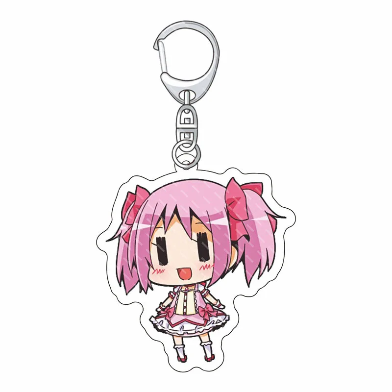Аниме Магия запись Puella Magi Madoka Magica Side Story Kaname Akemi Homura Tomoe Mami Косплей акриловый брелок