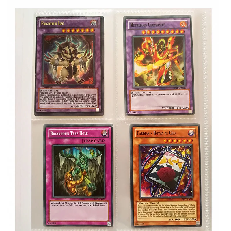 TCG настольная карточная игра Yu Gi Oh Deck Toys YuGiOh коллекция альбом емкость 112 карт OCG настольная игра для детей