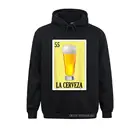 Лотерейный подарок La Beer ZA, мексиканская лотерея, худи, новый дизайн, свитшоты, повседневная мужская одежда с длинным рукавом