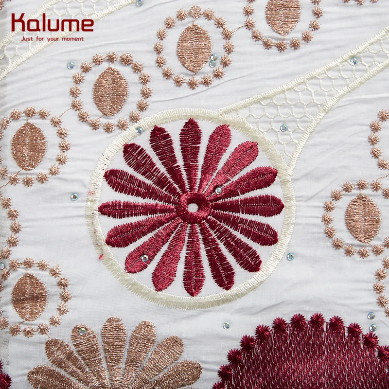 Калуме африканская кружевная ткань 2021 в нигерийском стиле хлопок кружево камень