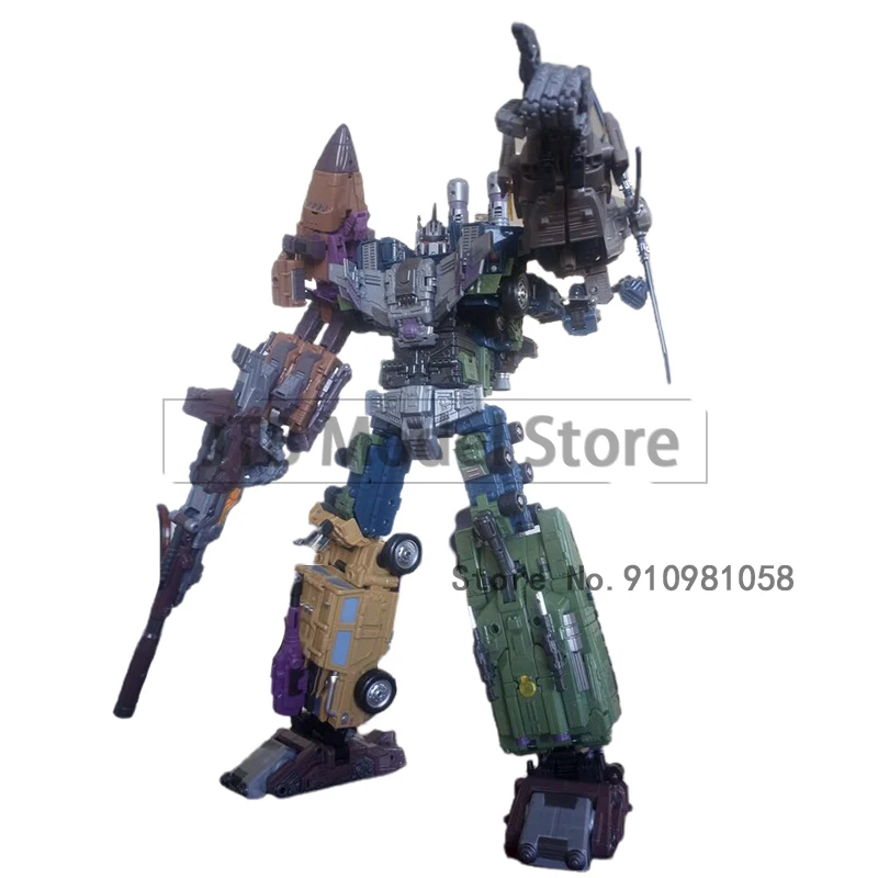 

JINBAO G1 Transformation Action Figure Toy Bruticus Chariot Movie Model 43cm Deformation Car Robot Onslaught Brawl Blast Swindle