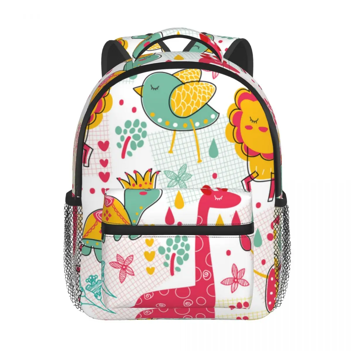 2022 Children Backpack Toddler Kids School Bag Animals Colorful Style Kindergarten Bag for Girl Boys