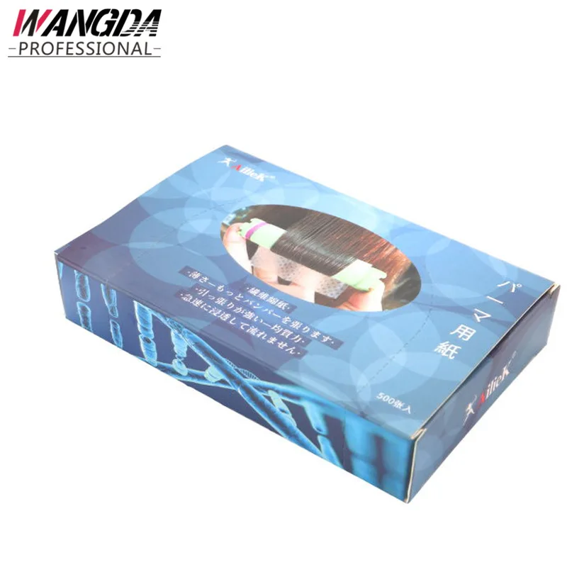 

500 Pcs/Pack Professional Salon Hair Dyeing Paper Disposable Separate Dyeing And Perm Paper High-Gloss Tissues Hair Stlying Tool
