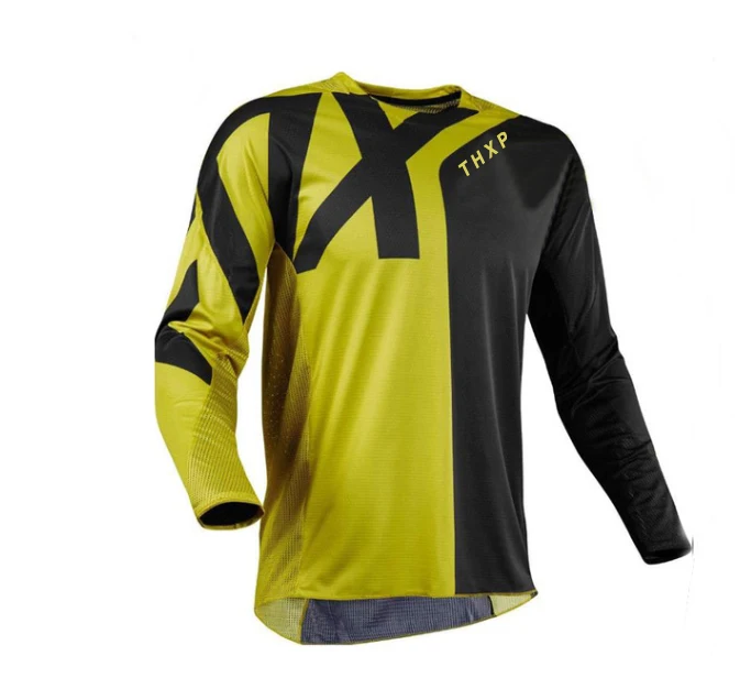 

motorcycle mountain bike team downhill jersey MTB Offroad DH fxr bicycle locomotive shirt cross country mountain thxp fox jersey
