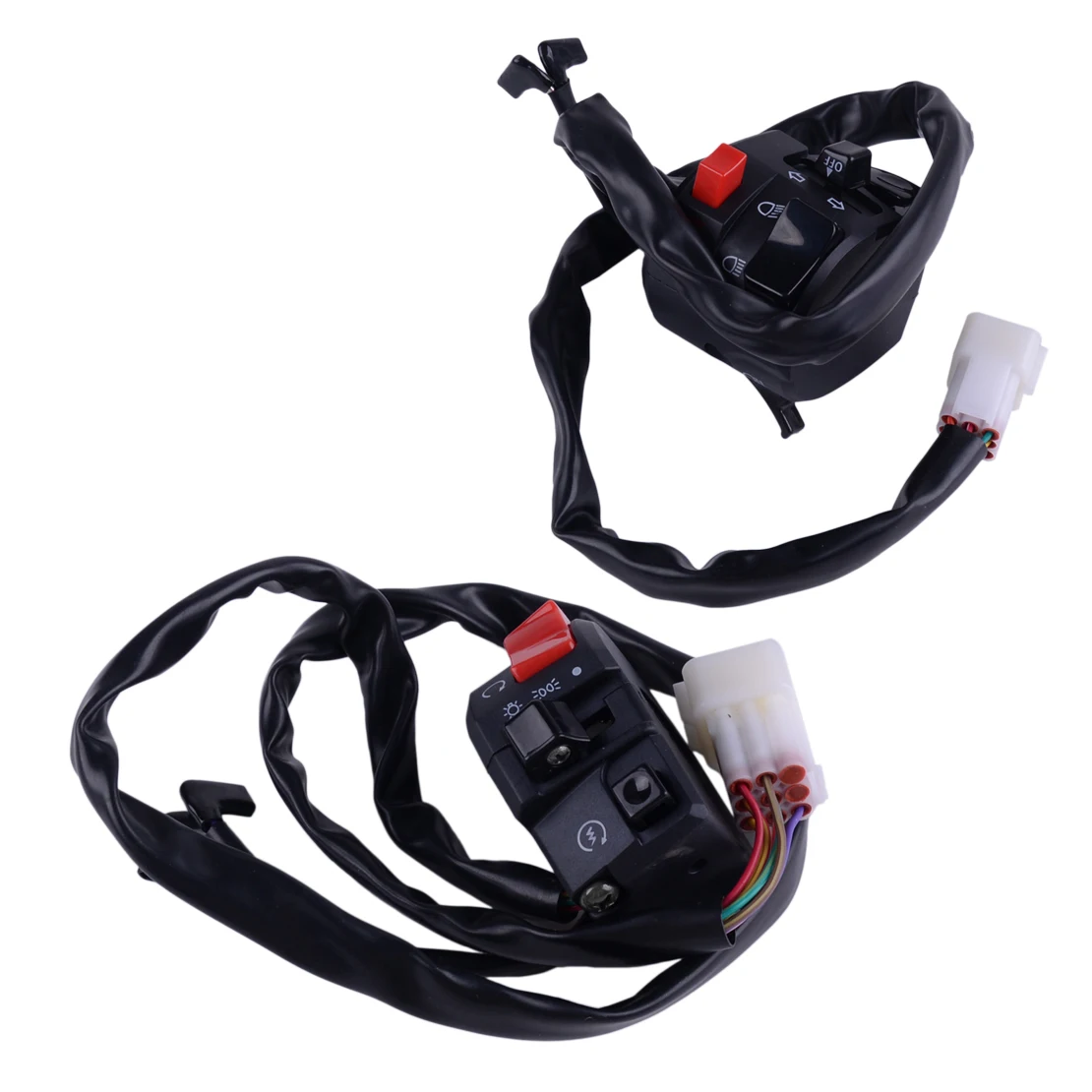 Beler Новый 7/8 &quot12V левый и правый руль мотоцикла рог указатель поворота светильник