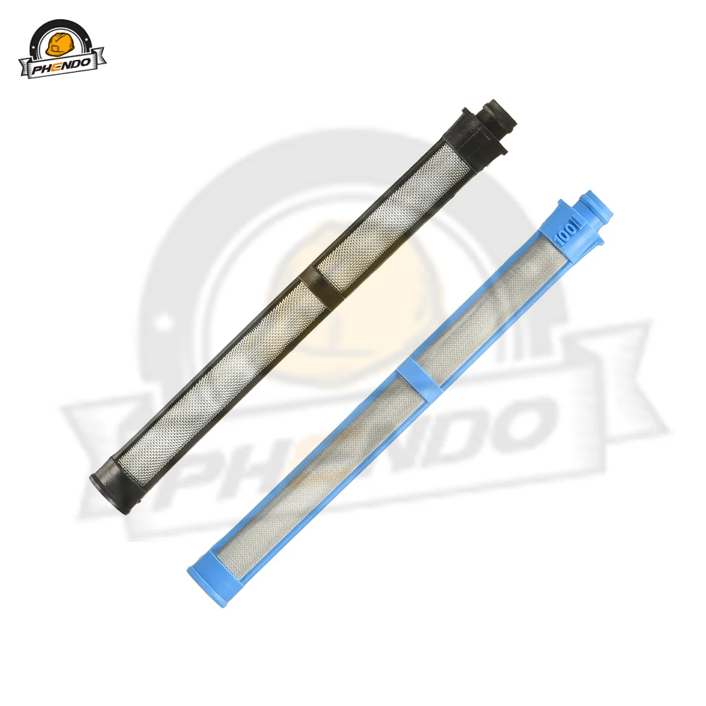 Фильтр для распылителя PHENDO 5 шт./10 шт. 30/60/100/150 Mesh для замены в распылителях краски без воздуха GRC Contractor ll.