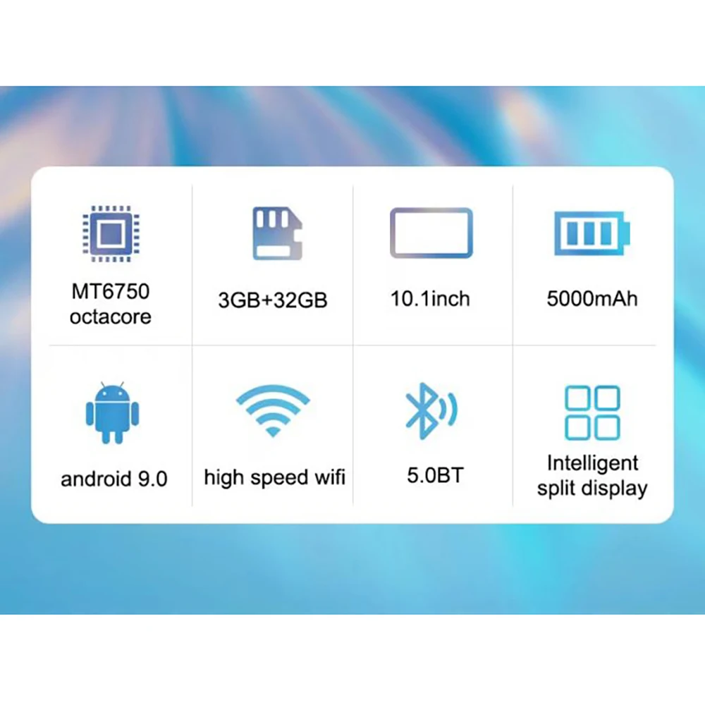 Планшет детский 10 дюймов 3 + 32 ГБ Android 9 0 Wi-Fi | Мобильные телефоны и аксессуары