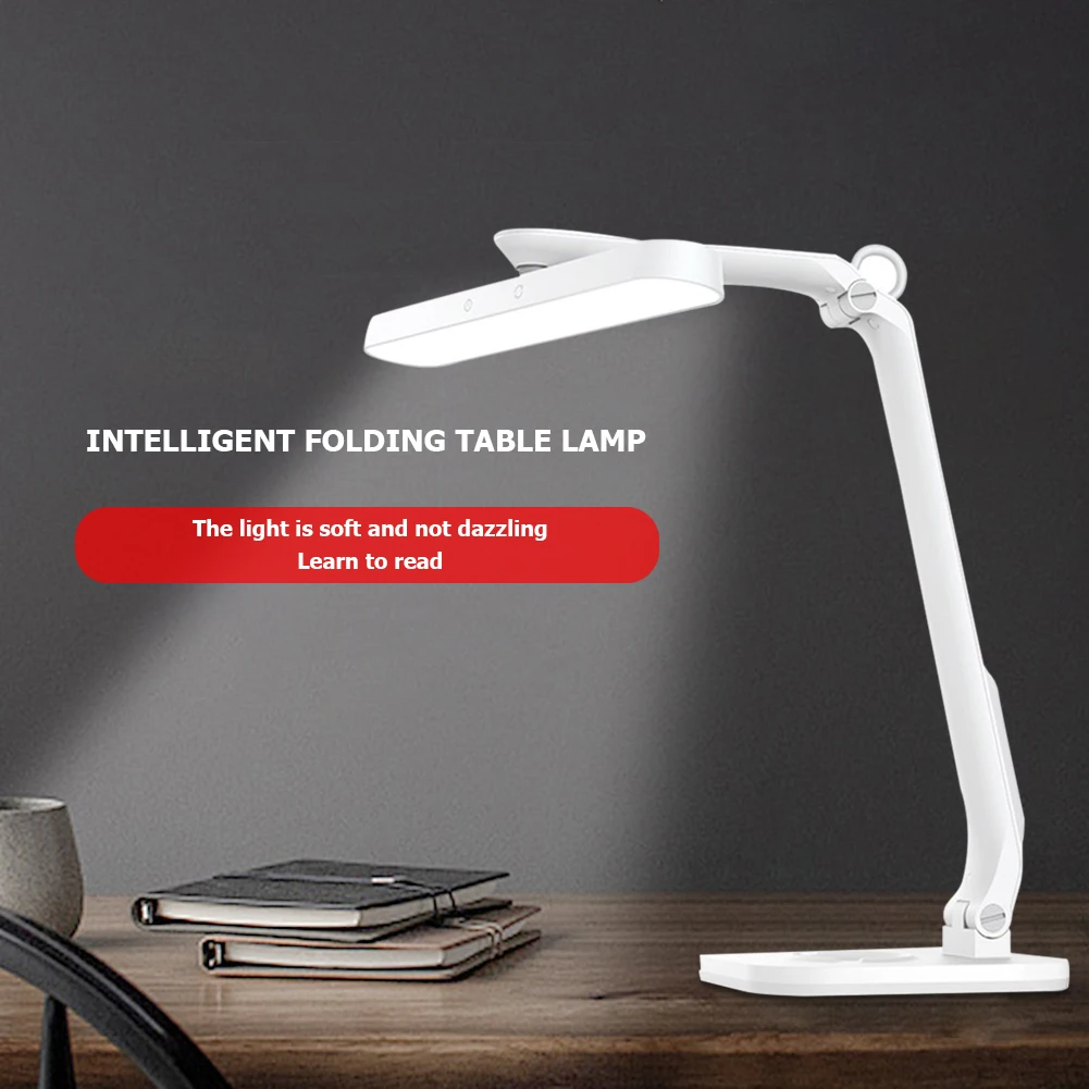 

Rechargeable Folding Table Lamp Students Learning Special Eye Protection Lamp USB Control LED Dormitory Bedroom Desk Light