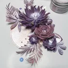 Уникальный дизайн, хризантемы, счастливый цветок, металлические Вырубные штампы для скрапбукинга, тиснение, Искусственные ремесла, вырубные штампы