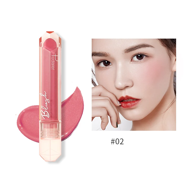 1PC Fashion Liquid Blush Non-marking Waterproof Long Lasting Naturally Brightens Skin Tone Face Beauty TSLM2 | Красота и здоровье