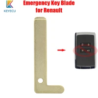 keyecu 10%c3%97 30%c3%97 100%c3%97 emergency insert uncut blanks small blade for renault espace megane talisman kadjar smart card 4 button