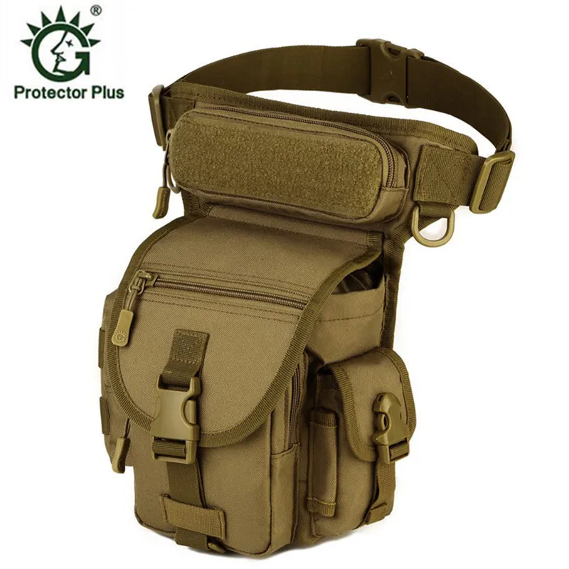 2019 мужские водонепроницаемые нейлоновые сумки для ног Молл система талии