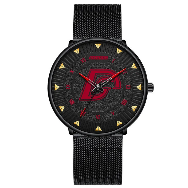 

Watch Luxury Dijanes 2021 New Fashion Men's Mesh Belt Watch Men's Creative Leisure Quartz Watch Business Watch Stainless Steel