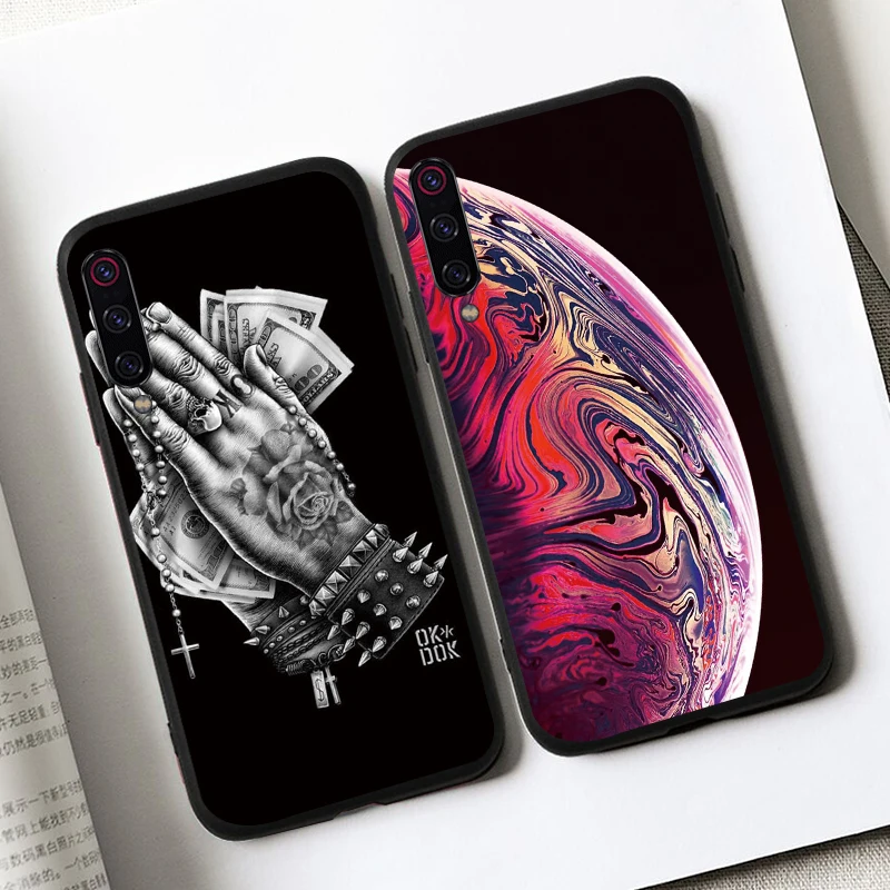 silicon case on for xiaomi mi 8SE 8 LITE coque xaomi 8lite Xiomi mi8 lite soft back cover fundas cases para star black | Мобильные