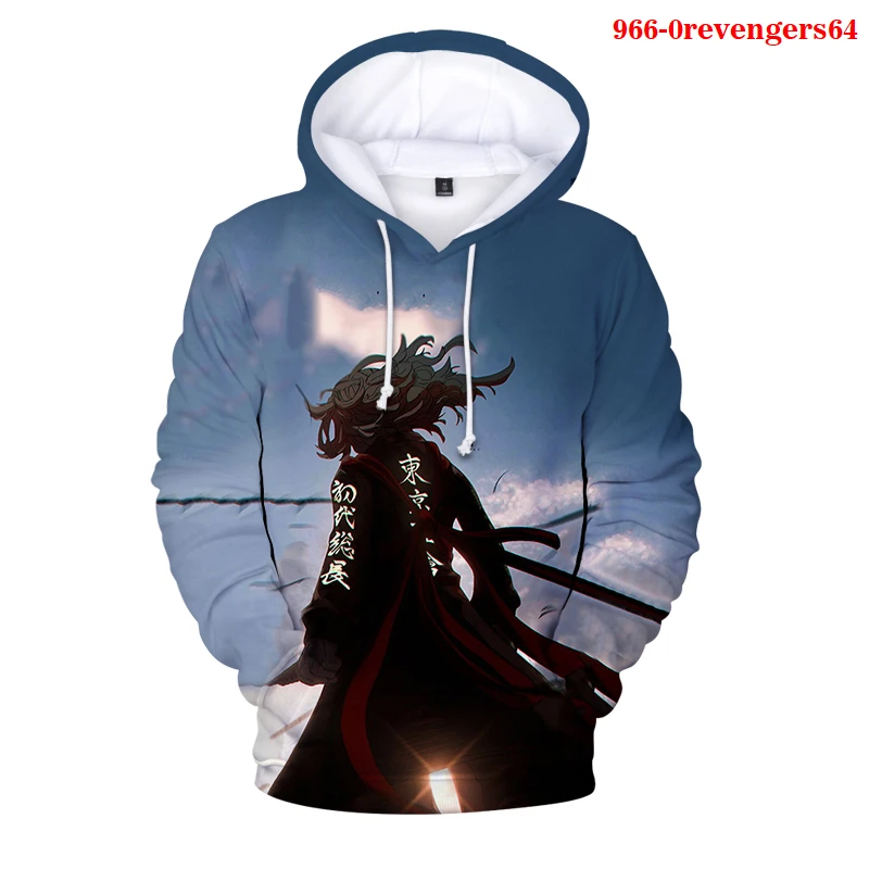 

Женская толстовка с длинным рукавом, худи в стиле Харадзюку с японским мультяшным принтом Токио, с 3D-графикой, 2021