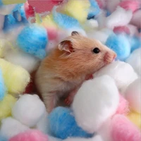 hot 100 pcsbag pet toy colorful winter keep ball cute house filler supply for hamster pet rat mouse small animals supplies