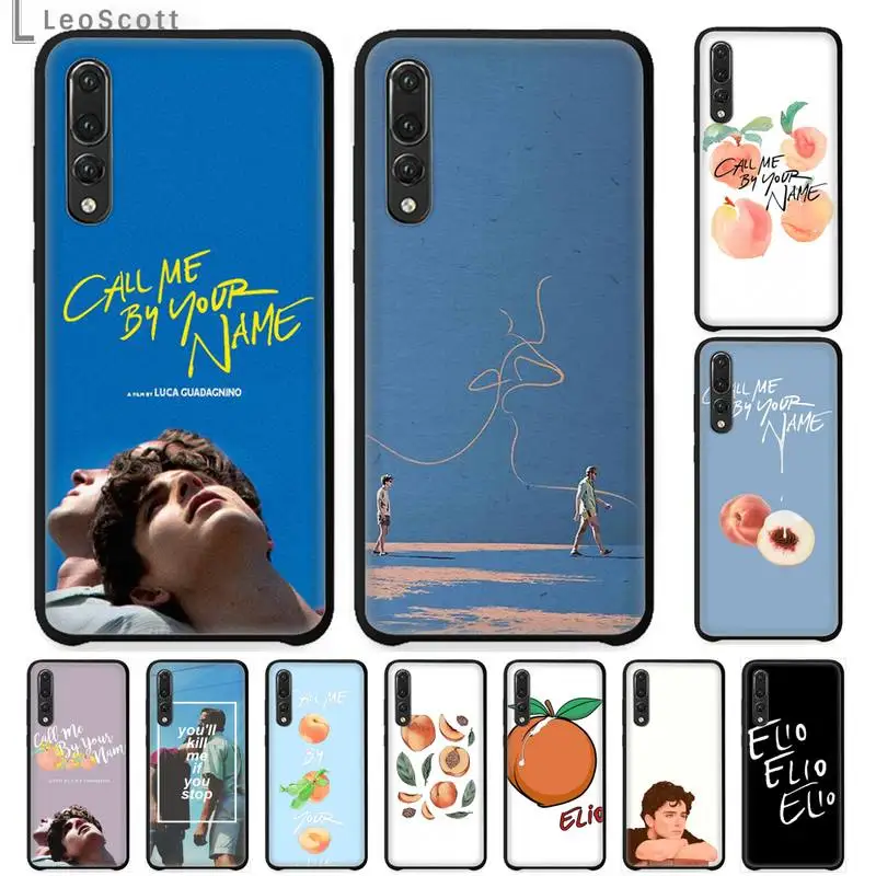 

Call Me by Your Name movie Phone Case For Huawei honor Mate P 9 10 20 30 40 Pro 10i 7 8 a x Lite nova 5t Soft Silicone Shell