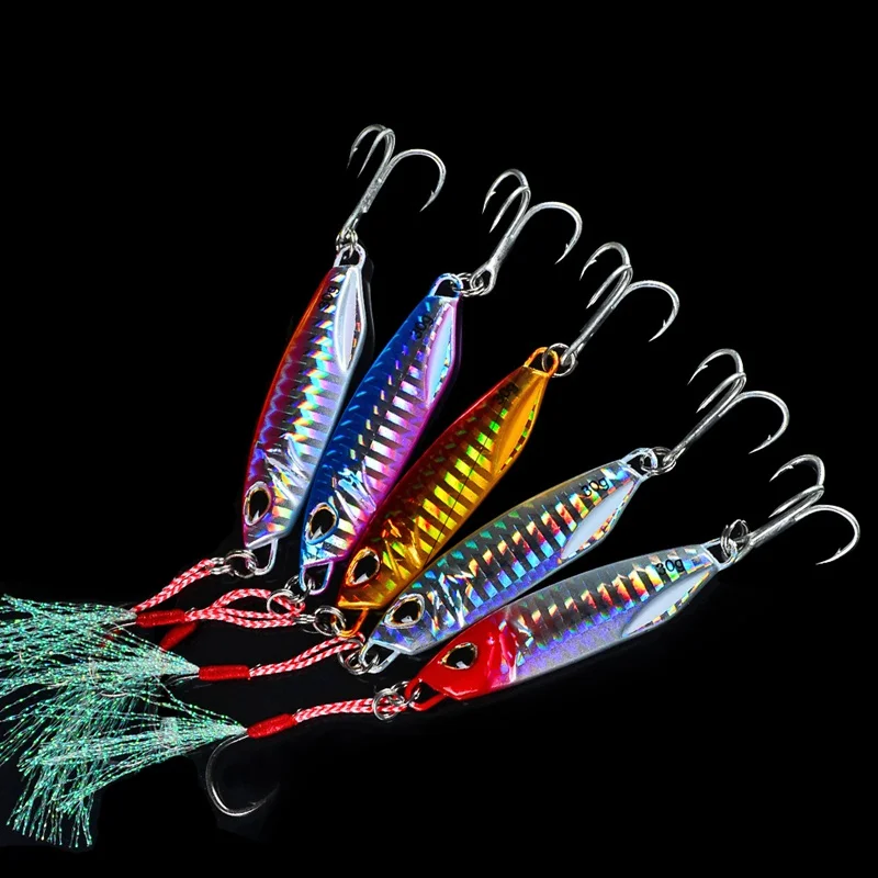 Железная пластина ведущая рыбу длинный выстрел металлическая приманка Luya