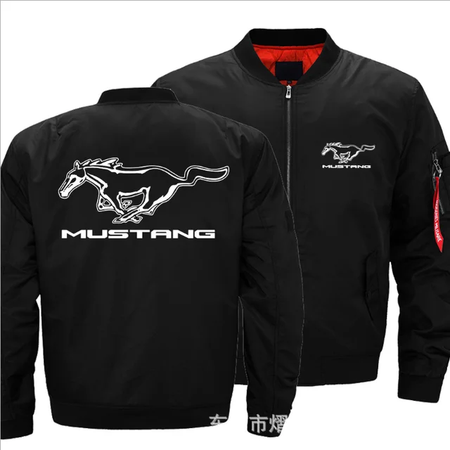 

2020 Autumn Winter MUSTANG Casual Men Pilot Jacket Air Force One MA1 Mens Bomber Jackets Baseball Uniform Parka Coat Streetwear