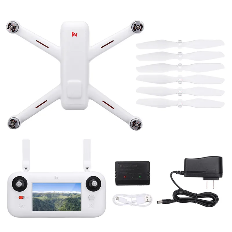 

FIMI A3 Camera Drone 5.8G GPS Original Drone 1KM FPV 25 Mins 2-axis Gimbal 1080P Camera RC Quadcopter Drones Accessory Kit RTF