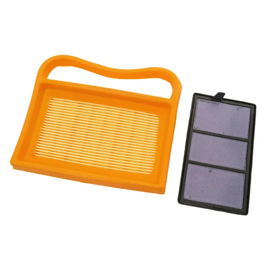 

2 Sets Air Filter Sets 5.91x 1.57x 5.51 Inches For Stihl TS410 TS420 TS480i TS500i Concrete Cut-off Saw