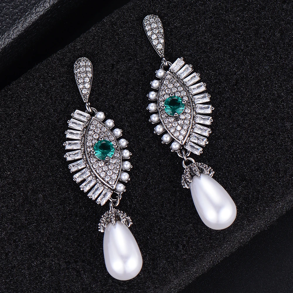 

LARRAURI 2019 Luxury Pendant Crystal Statement Earrings Jewelry Earrings Full of Rhinestone Crystal Drop Earring Design Gifts