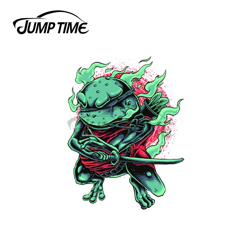 Время скачка 13x10,5 см для GEKO Самурай японский забавные автомобильные наклейки и наклейки DIY бампер мотоцикл JDM ATV Мультяшные Изящные наклейки Время скачка 13x10,5 см для GEKO Самурай японский забавные автомобильные наклейки и наклейки DIY бампер мотоцикл JDM ATV Мультяшные Изящные наклейки