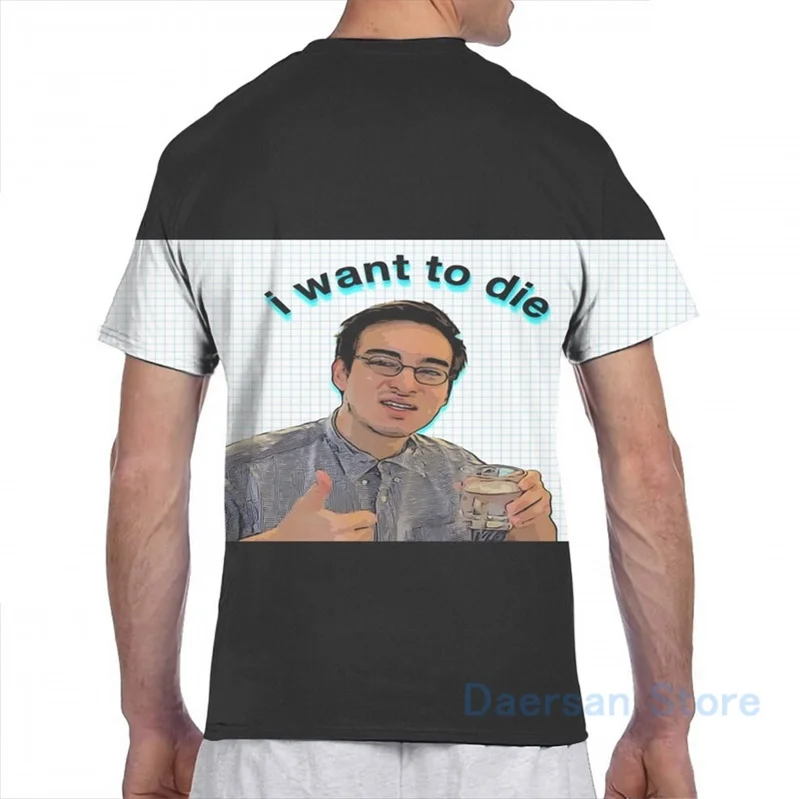 Мужская футболка с принтом Filthy Frank модная для мальчиков и девочек коротким