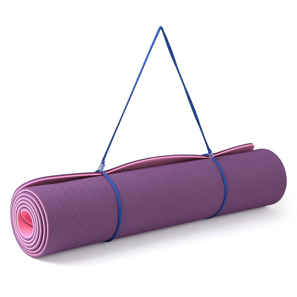 72x24 дюйма нескользящий коврик для йоги из ТПЭ экологически чистый гимнастический
