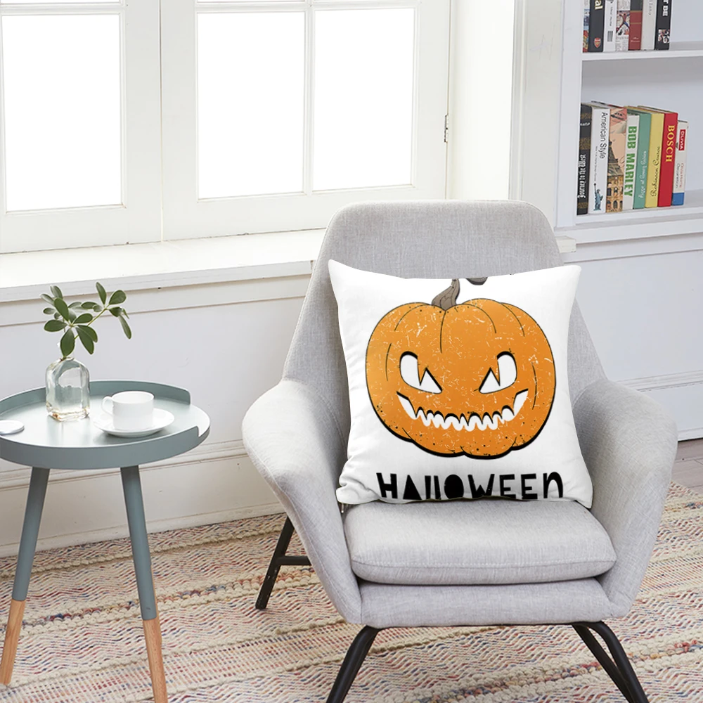 DIDIHOU Ghost Pumpkin с буквенным принтом наволочка для подушки на Хэллоуин чехол сиденье
