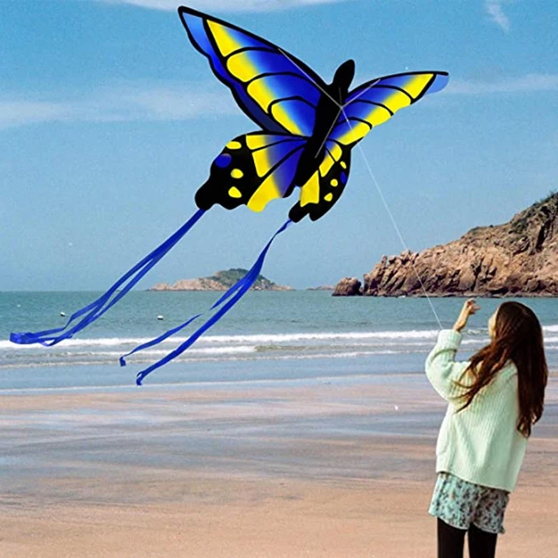 

KITE For Kids Amazing Colorful Kite For Outdoor Games and Activities Single Line Kite with Flying Tools