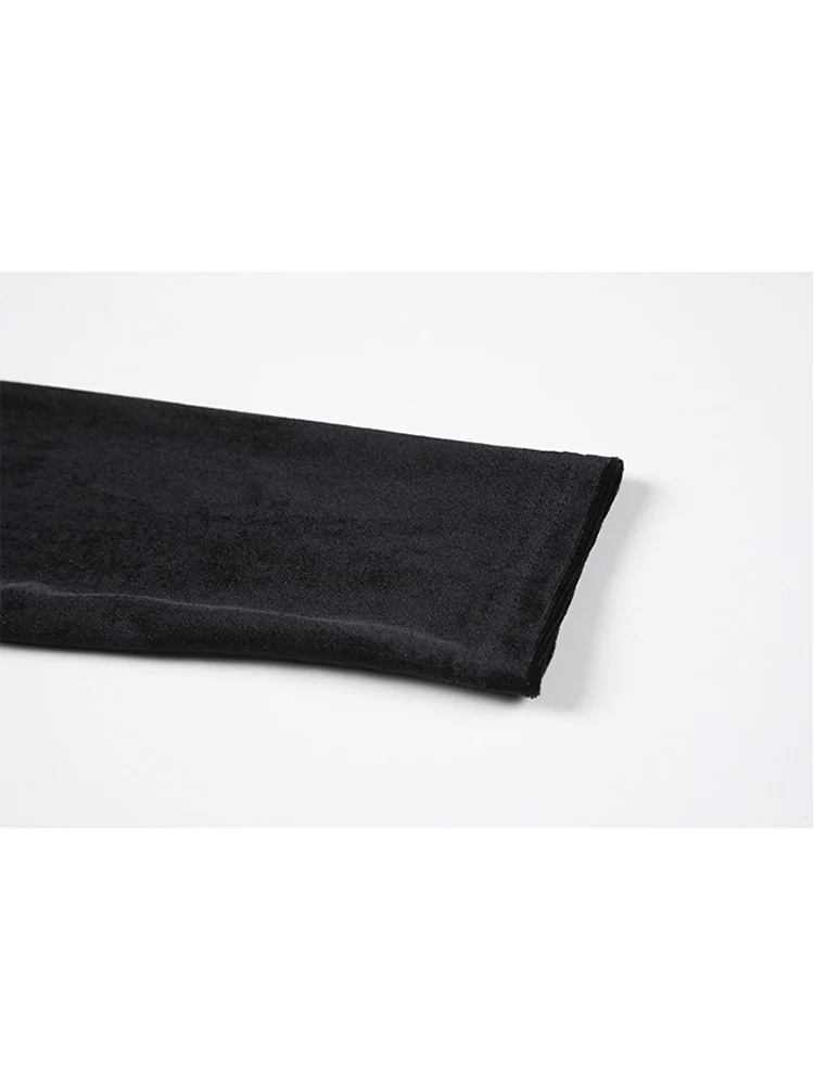 Женское бархатное платье в стиле ретро элегантное черное облегающее во