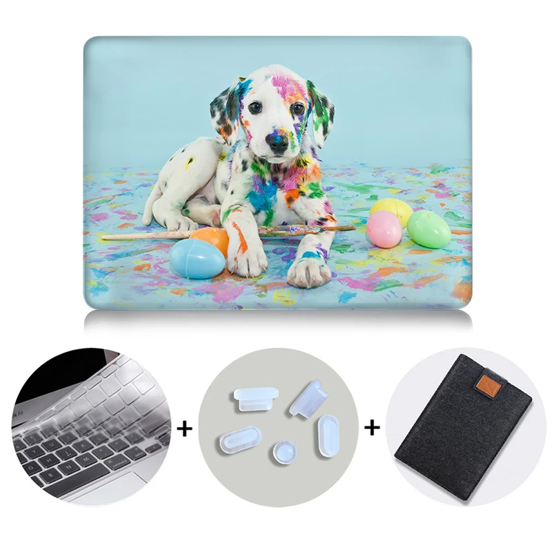 MB14 Чехол для ноутбука MTT, чехол для Macbook Air 11 13,3 Pro 13 15 retina, чехол с милой собакой для Apple Mac, чехол для книги, 12 дюймов, сумка для ноутбука - Цвет: MB14