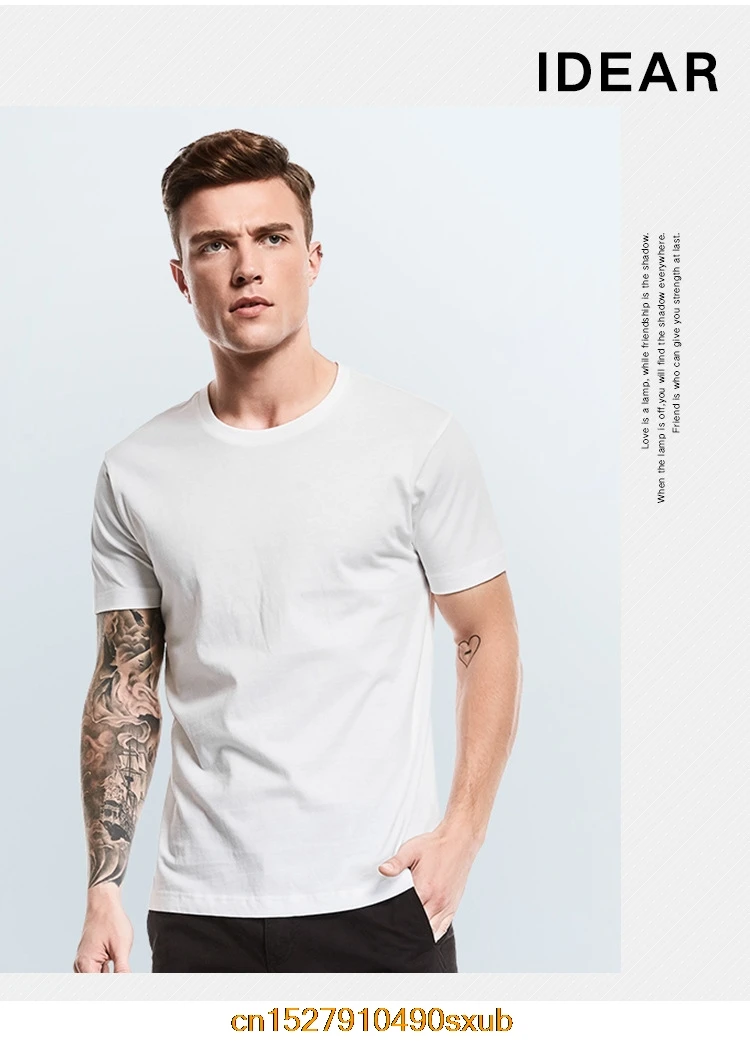 2020 Хлопковая мужская одежда с коротким рукавом футболка изображением двигателя