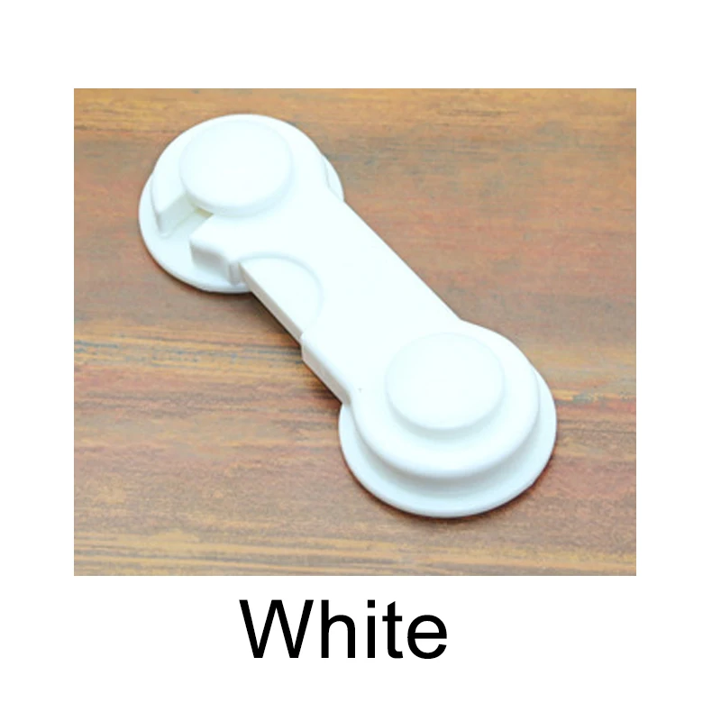 white 5pcs TUSUNNY 5 шт./лот детские замки безопасности младенческой ребенка анти-пинч ящик замок холодильника - Цвет: white 5pcs