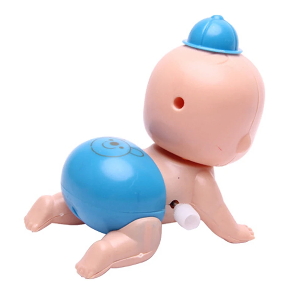 

Cute Windup Crawling Crawl Boy Girl Doll Toy Birthday Gift for Baby Kid Child