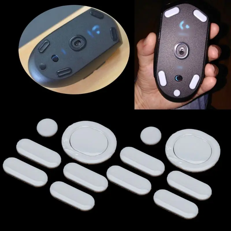 Игровая мышь 2 компл./упак. Tiger коньки для мыши logitech G304 G305 белая с закругленными