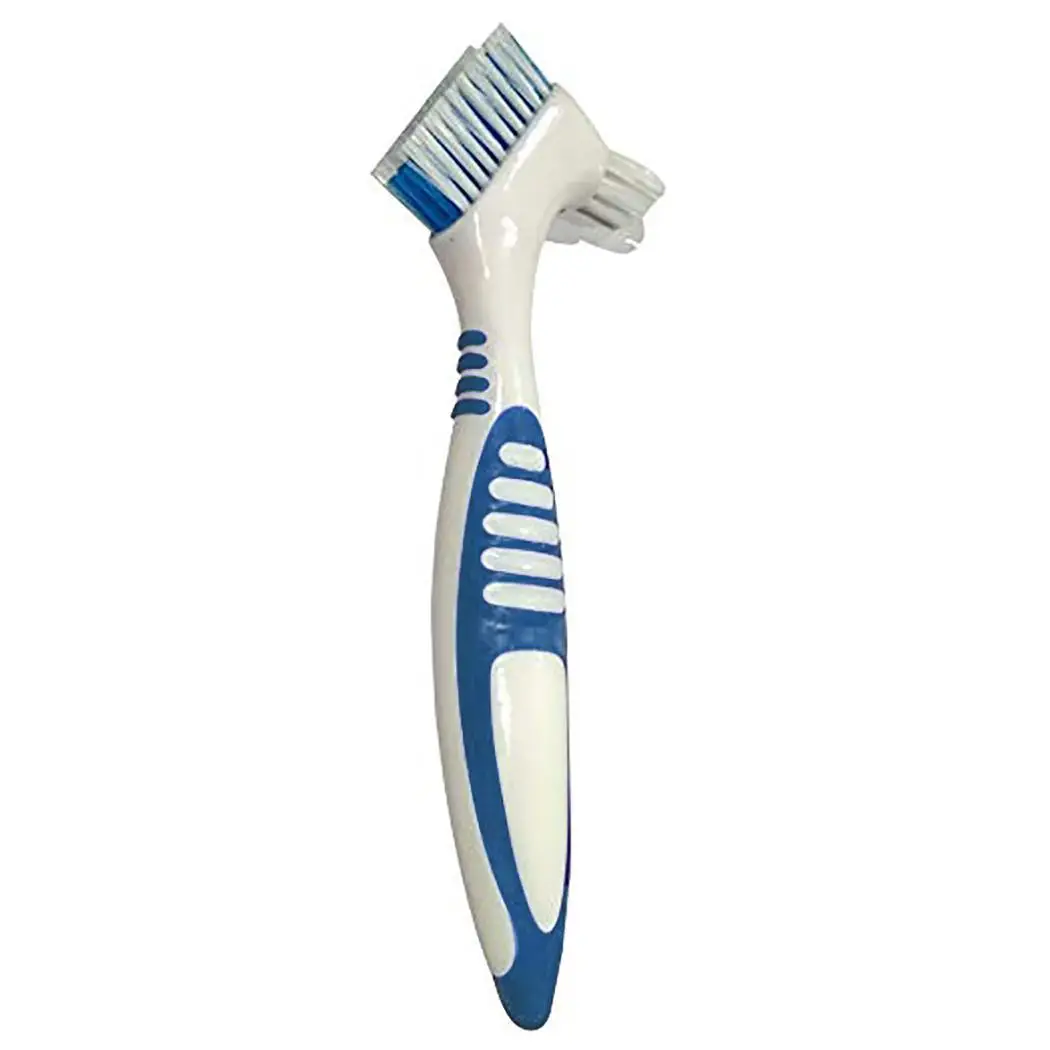 Щетка для чистки протезов отбеливающая кисть зубов инструмент ухода за полостью