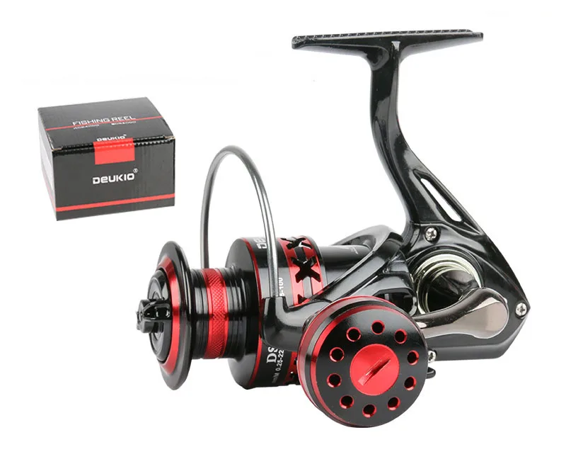 

New Arrive Spinning Fishing Reel Metal Spool Ball Bearings Carp Anti Seawater Fly Fish Wheel 2000-7000 All-metallic Handle Sea