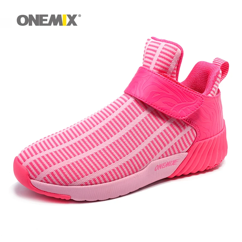 

ONEMIX Women zapatillas hombre Running Shoe High Top Walking Sneakers Trail Sports Outdoor Athletic Trainers Boots Jogging Shoes
