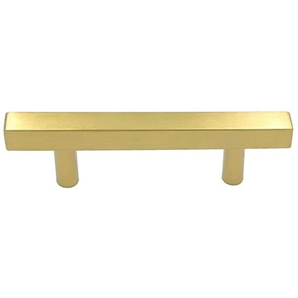 3 дюйма золотого цвета для ящика тянет ЛАТУННЫЙ Шкаф Тянет золотые ручки ящиков