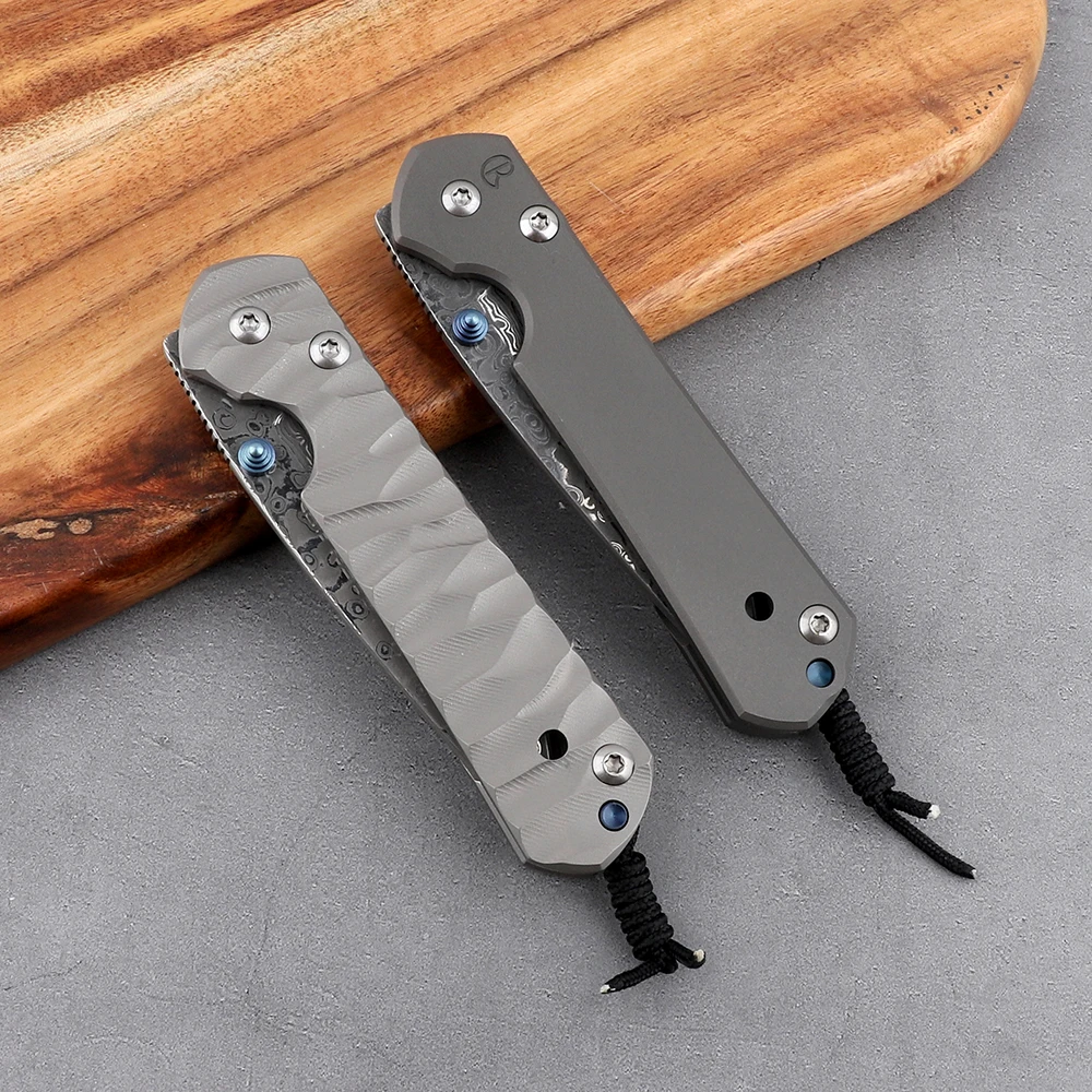 Тактический маленький складной нож Sebenza ручной инструмент из дамасской стали с