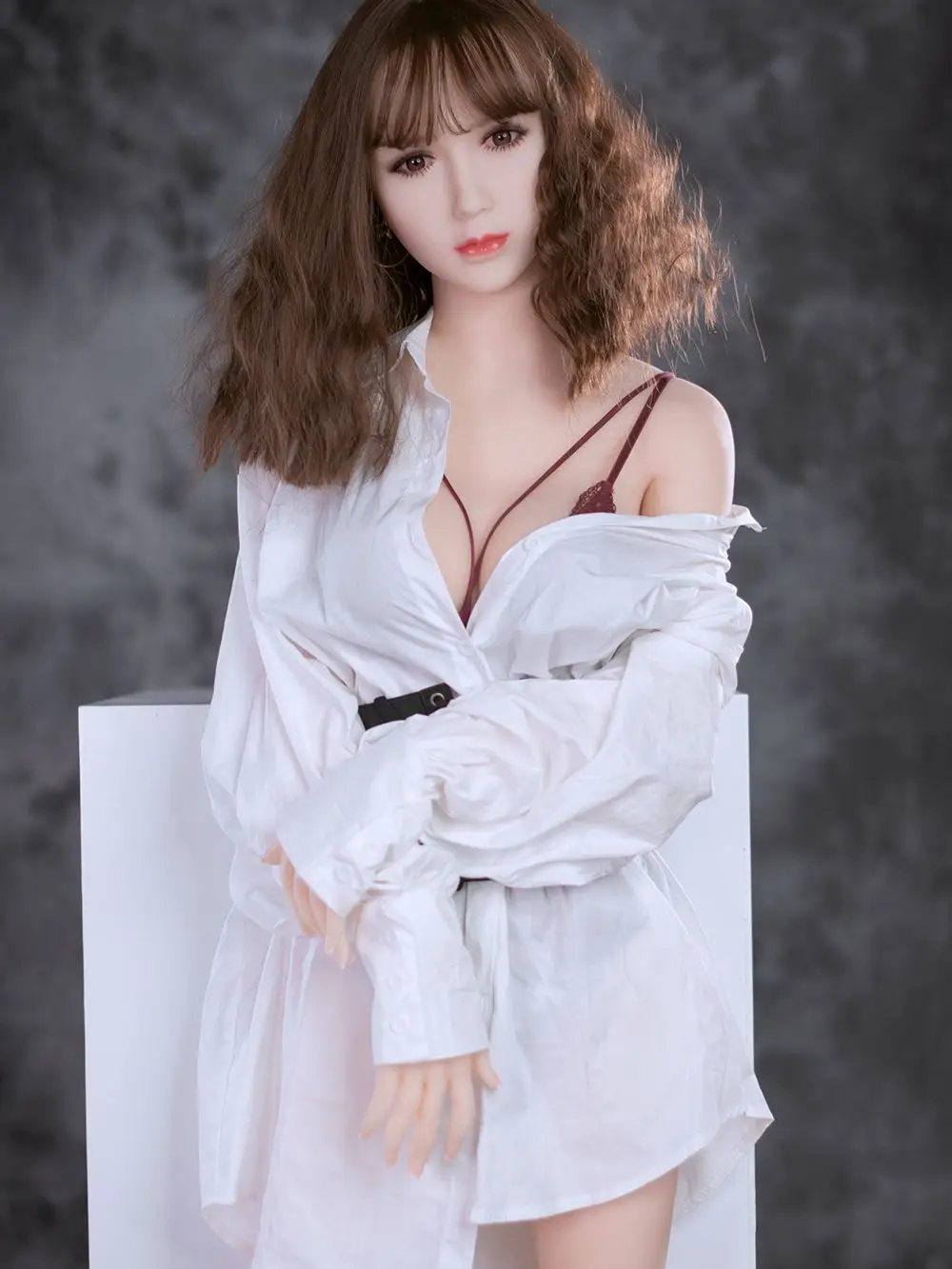 

Iesseiy Top Quality Big Breast Real Love Doll for Men Japanese Sex Dolls Real Dolls Realistic Vagina Pussy Sexual Toy，Silicone