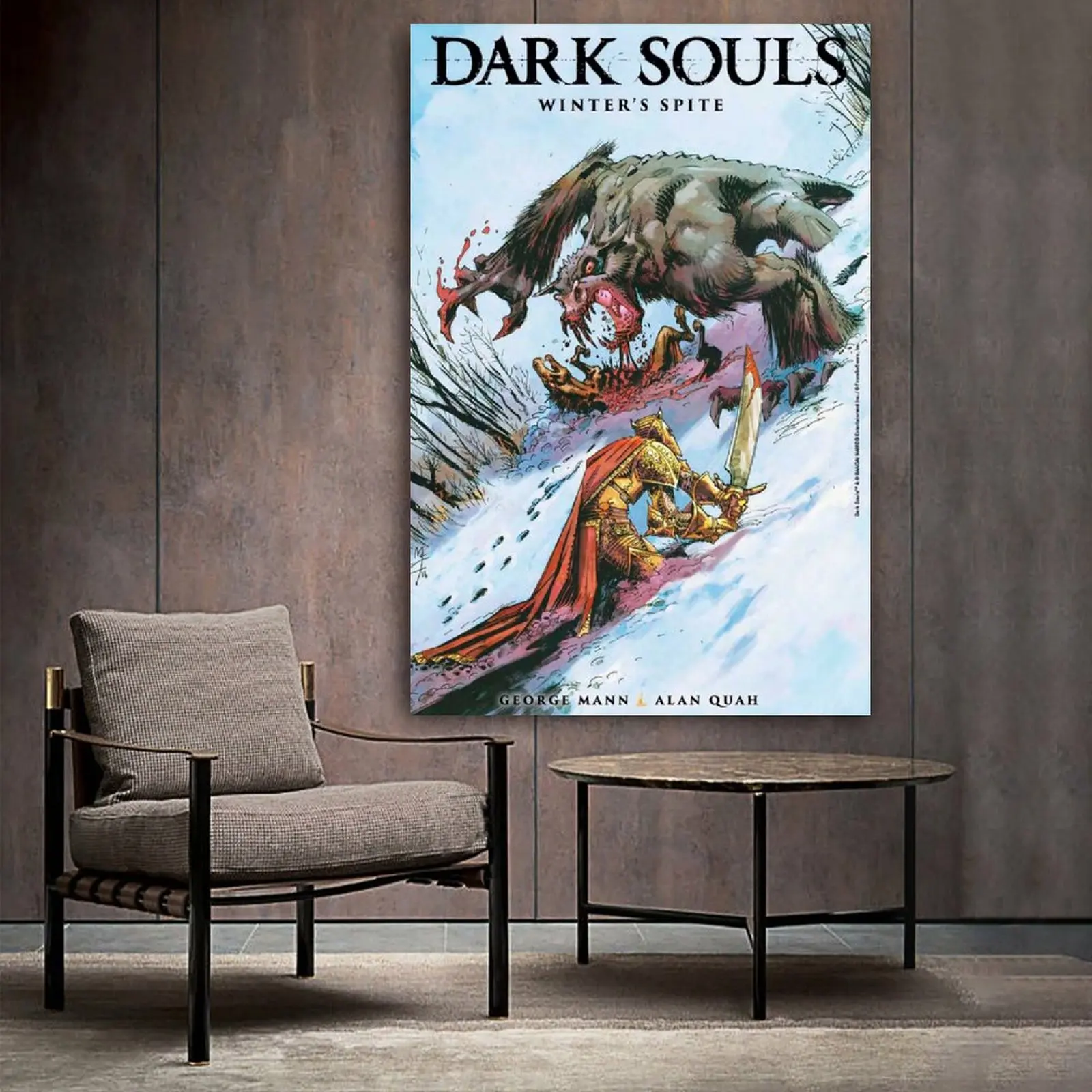 

Dark Souls Legends of The Flame Game Canvas Art Poster and Wall Art Picture Print Modern Family bedroom Decor Posters