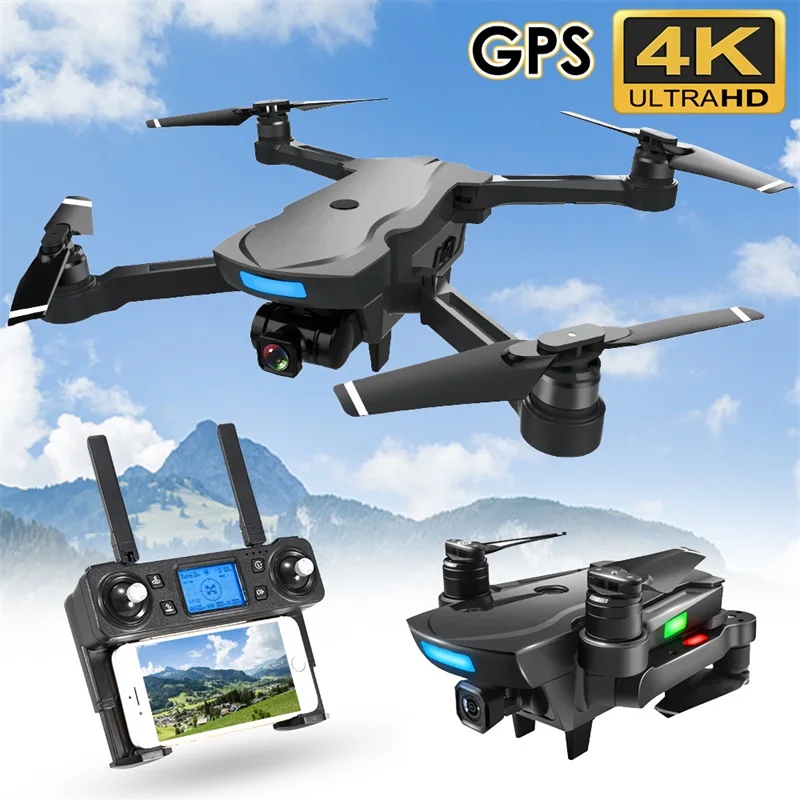 Дрон CG033 складной 4K Wi-Fi HD gps оптический поток позиционирование дистанционное