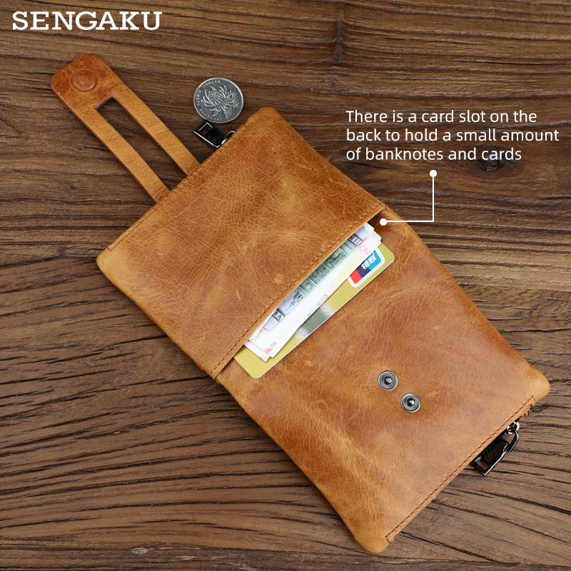 2021 Fashion Wallet Genuine Leather Women'wallet Female Hasp Double Zipper Luxury Coin Purse ID Card Holder Unisex Slim Wallets