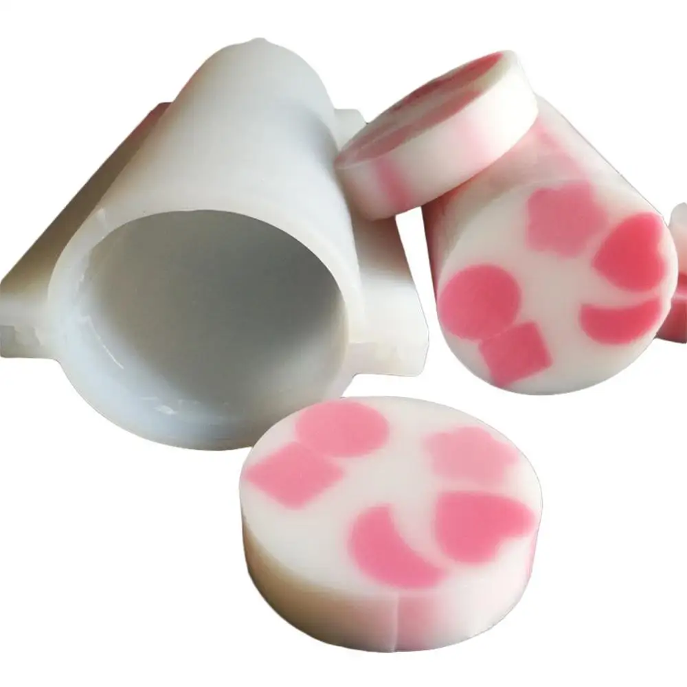 1000 мл закругленная ручная мыльная трубка модель силиконовая форма длинный